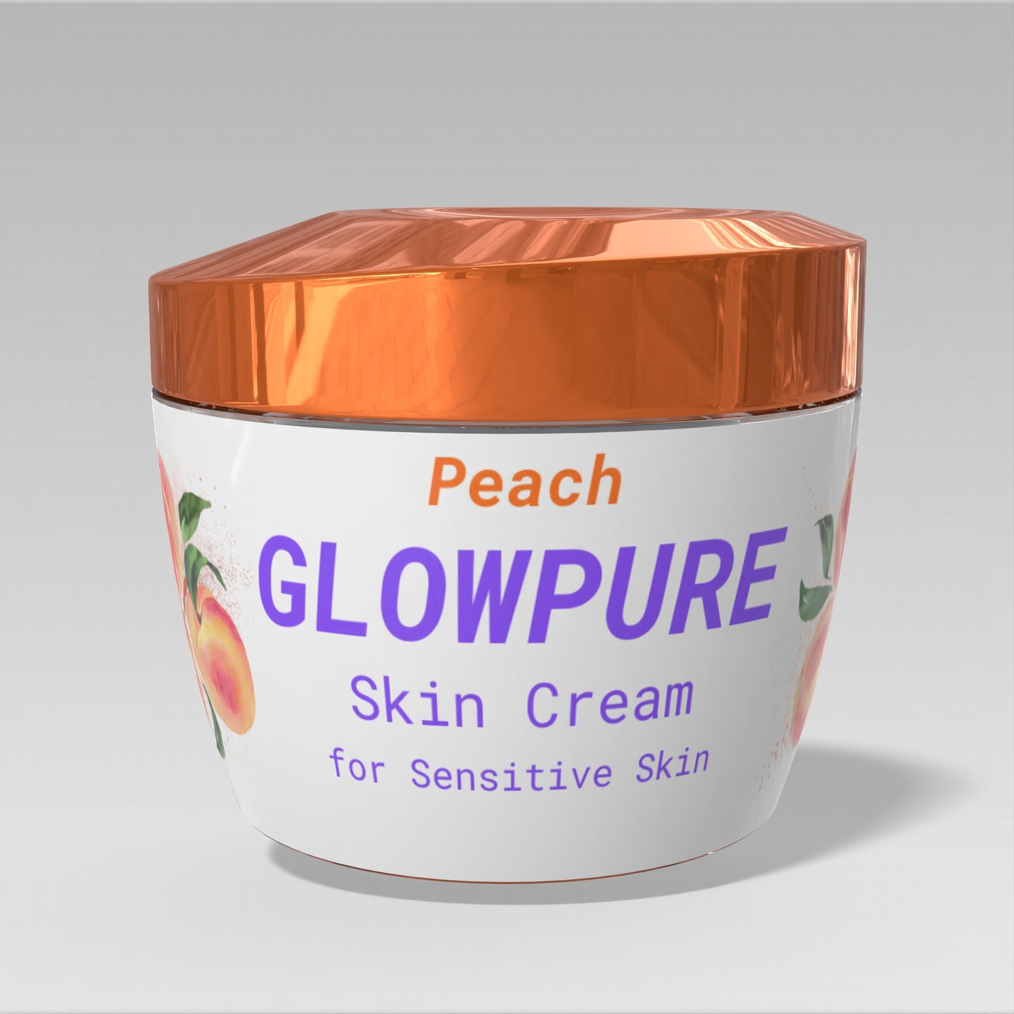 GlowPure Peach Skincare Serum